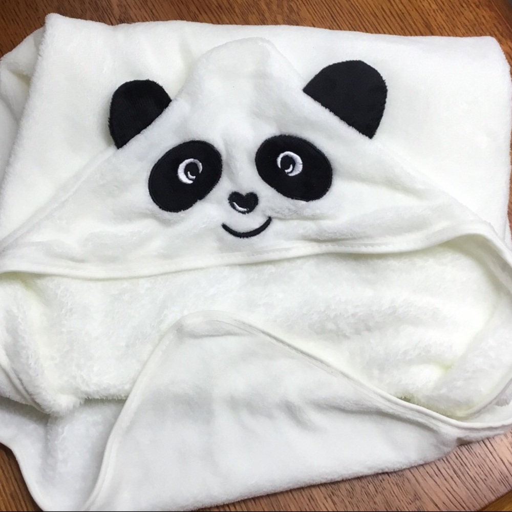 Hooded Baby Bath Towel - Panda